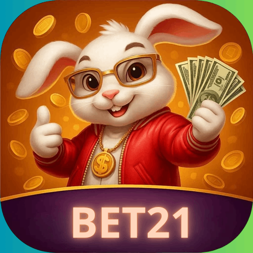 Imagem promocional da BET21 mostrando a plataforma e suas vantagens